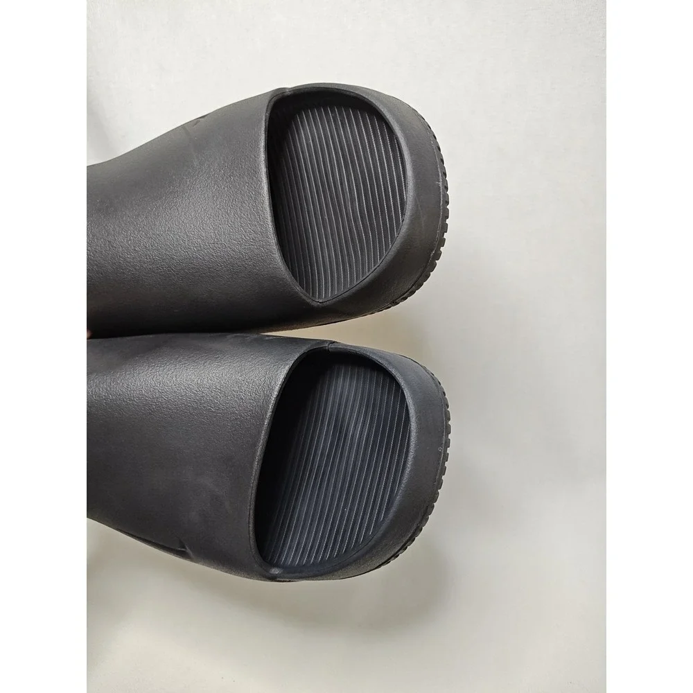 Nike Calm Slides Men's BLACK / BLACK Men's 17 Women's 18 Sandals‎ Flip Flops